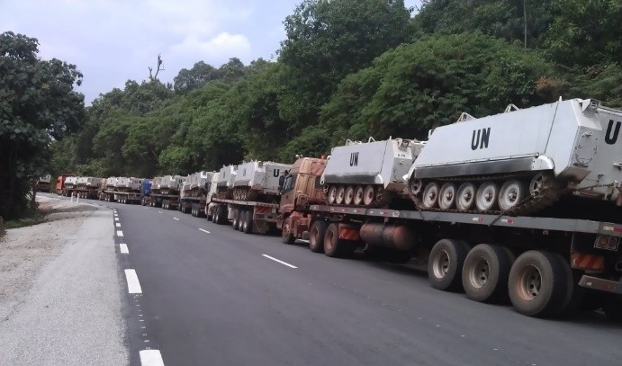 Secure Transport of Military Equipment