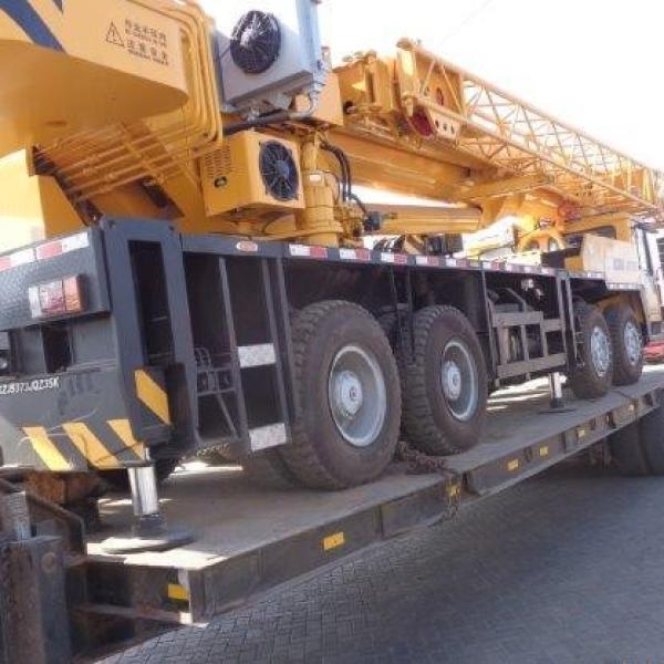 Heavy Machinery Transport for Road Construction