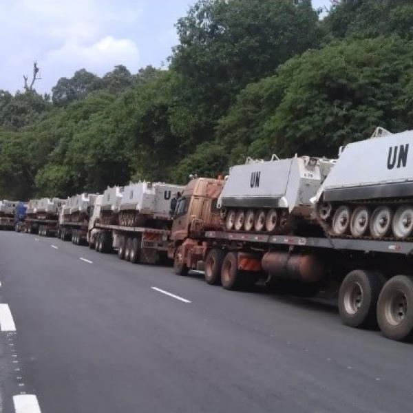 Secure Transport of Military Equipment